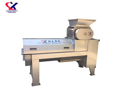 广西栀子破碎去皮机