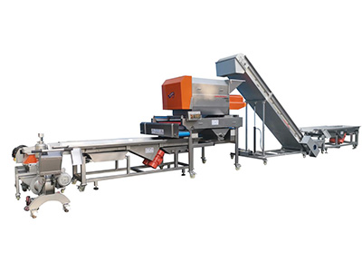 广西转筒式葡萄脱粒生产线